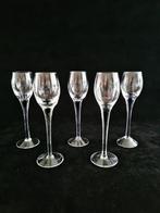 Kristallen glaasjes Intermezzo van Orrefors. Zweeds design, Antiek en Kunst, Antiek | Glas en Kristal, Ophalen of Verzenden