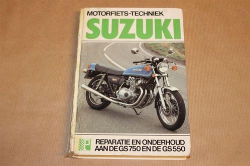 Suzuki GS 750B, GS 750DB, GS 750 Dspecial, GS 550B, GS 550 s, Motoren, Handleidingen en Instructieboekjes, Suzuki, Ophalen of Verzenden