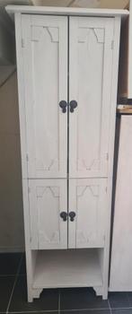 Kleding kast / commode / sidetable / dressoir. White washed., Ophalen, Gebruikt, 50 tot 70 cm, 105 cm of meer