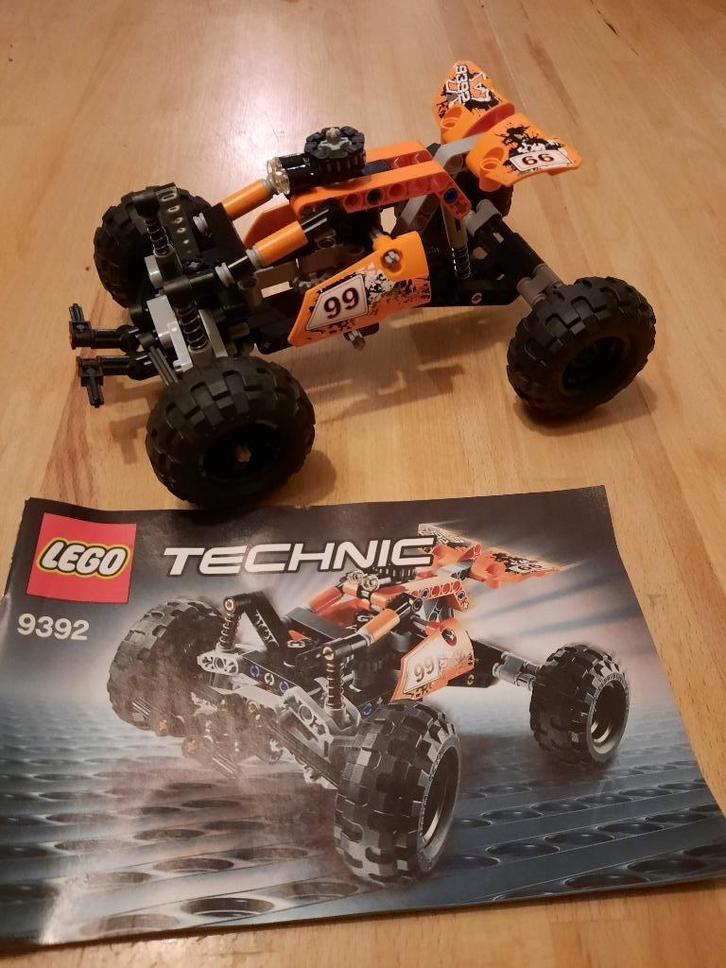 3x technisch Lego: 9392 Quad, 9393 Tractor en 42002 Hoover, Kinderen en Baby's, Speelgoed | Duplo en Lego, Gebruikt, Lego, Complete set