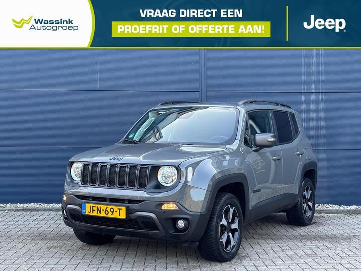 Jeep Renegade 1.3T 240pk PHEV | Vierwielaandrijving | Stuur&, Auto's, Jeep, Bedrijf, Te koop, Renegade, 4x4, ABS, Achteruitrijcamera