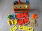Kinderspeelgoed: Houten Speelgoed Werkbankje / Gereedschap, Ophalen of Verzenden, Gebruikt, Knutselen