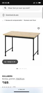 Ikea kulaberg bureau 70x110 cm, Ophalen, Zo goed als nieuw