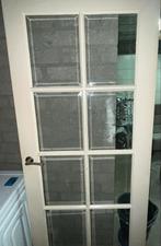Woonkamerdeur met glas, Doe-het-zelf en Verbouw, Deuren en Horren, Ophalen, Gebruikt, 80 tot 100 cm, Binnendeur