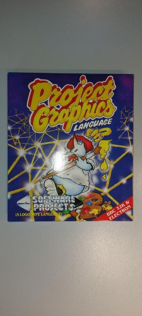 Acorn BBC/Electron: PROJECT GRAPHICS + handleiding + box, Computers en Software, Vintage Computers, Ophalen of Verzenden