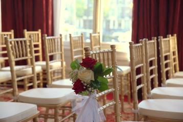 Partij Chiavari stoelen, wedding chairs, goud, 206 stuks beschikbaar voor biedingen