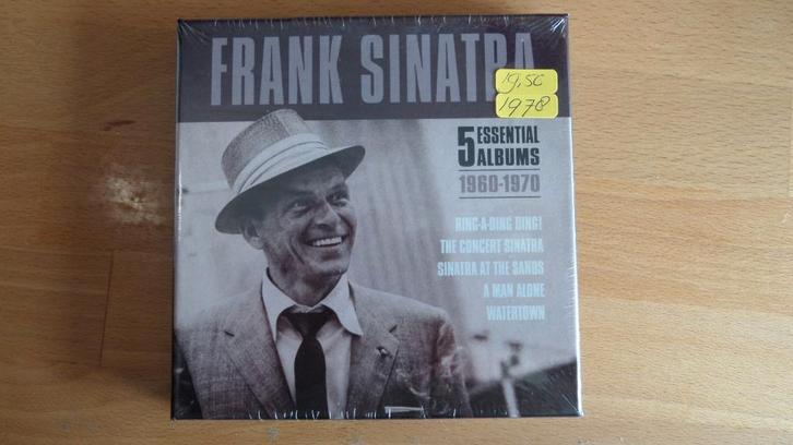 Frank Sinatra 5 Essential Albums 1960-1970 cd box 1978, Cd's en Dvd's, Cd's | Wereldmuziek, Nieuw in verpakking, Ophalen of Verzenden