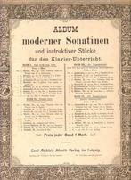 Album moderner Sonatinen Band 1,, Muziek en Instrumenten, Bladmuziek, Ophalen of Verzenden, Gebruikt, Artiest of Componist, Klassiek