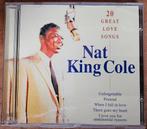 Nat King Cole 20 Great love songs., Ophalen of Verzenden, Zo goed als nieuw, Jazz