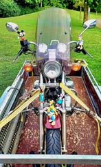 Aanhanger dubbelasser 750 kg en tevens motortrailer, Auto diversen, Aanhangers en Bagagewagens, Ophalen