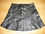 H&M 'leren' rok zwart maat 38 - nieuw -, Maat 38/40 (M), H&M, Zwart, Nieuw
