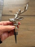 Hertenkop Wijnflesstopper, Ophalen of Verzenden, Zo goed als nieuw, Minder dan 5 flessen, Metaal