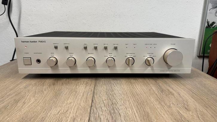 Harman Kardon PM645 TOPklasse Stereo integrated Amplifier, Audio, Tv en Foto, Versterkers en Receivers, Gebruikt, Stereo, 60 tot 120 watt