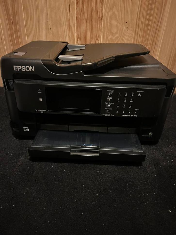 Epson A3 printer WF-7710, Computers en Software, Printers, Zo goed als nieuw, Scannen, Ophalen