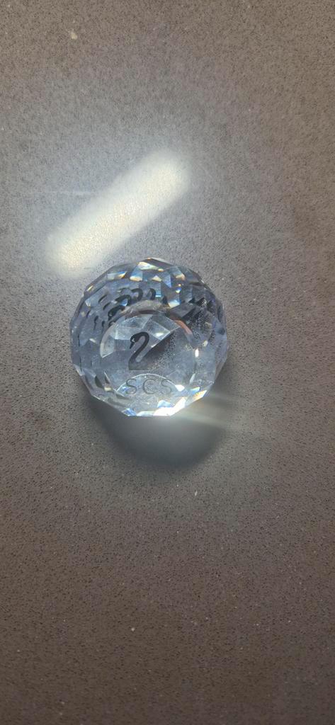 Swarovski Kristallen Bol Zwaan, Verzamelen, Swarovski, Ophalen of Verzenden