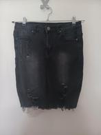 Zwarte Denim Rok Girl Vivi Maat M, Kleding | Dames, Maat 38/40 (M), Zwart, Ophalen of Verzenden, Girl Vivi