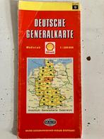 Shell duitse landkaart nr 9, Boeken, Atlassen en Landkaarten, Ophalen of Verzenden, Zo goed als nieuw, 1800 tot 2000, Landkaart