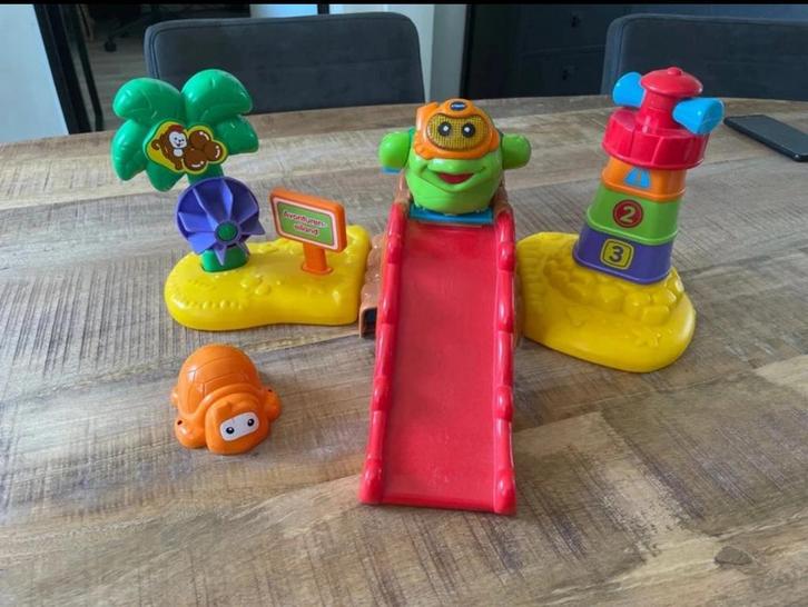 Avontureneiland met Zeno zeeschildpad, Kinderen en Baby's, Speelgoed | Vtech, Gebruikt, 2 tot 4 jaar, Ophalen of Verzenden