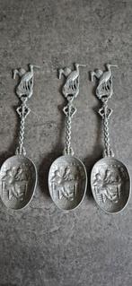 Lepels Tin 3 stuks, Antiek en Kunst, Antiek | Tin, Ophalen of Verzenden