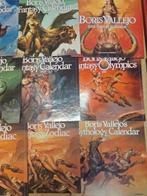 Boris Vallejo, 11 fantasy kalenders 1980-1989, Ophalen of Verzenden, Zo goed als nieuw, Overige onderwerpen