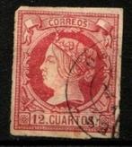 Mooi kavel Klassiek Spanje KZD613., Postzegels en Munten, Postzegels | Europa | Spanje, Verzenden, Gestempeld