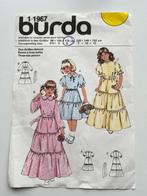 Vintage Burda (bruids) meisjesjurk naai patroon - 11967, Hobby en Vrije tijd, Kledingpatronen, Ophalen of Verzenden, Burda, Kind