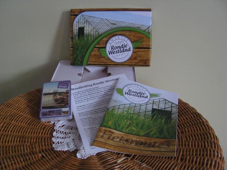 Rondje Westland * kwartet spel & fiets route * NIEUW in doos, Hobby en Vrije tijd, Gezelschapsspellen | Kaartspellen, Nieuw, Ophalen of Verzenden