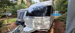 Hobby Premium 540 UFE 2012, Caravans en Kamperen, Hordeur, Rondzit, Hobby, Frans bed