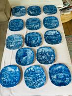 Julen Rostrand 14x jaarbordjes izgst, Antiek en Kunst, Ophalen