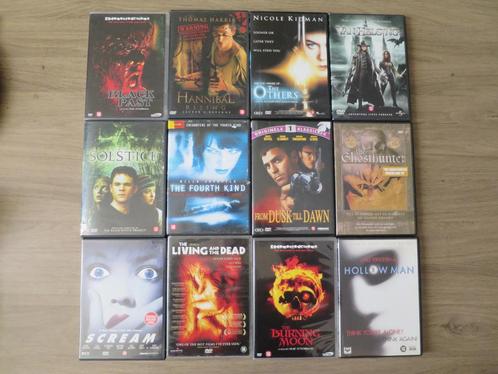 Dvd's Horror: 12 stuks 2 euro p.s., Cd's en Dvd's, Dvd's | Horror, Gebruikt, Overige genres, Vanaf 16 jaar, Ophalen of Verzenden