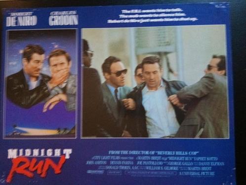 Originele Lobby Cards Midnight Run Robert De Niro (6 stuks), Verzamelen, Film en Tv, Gebruikt, Film, Foto of Kaart, Ophalen of Verzenden