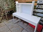Ikea Micke Bureau met Opzetstuk, Ophalen, Gebruikt, Bureau