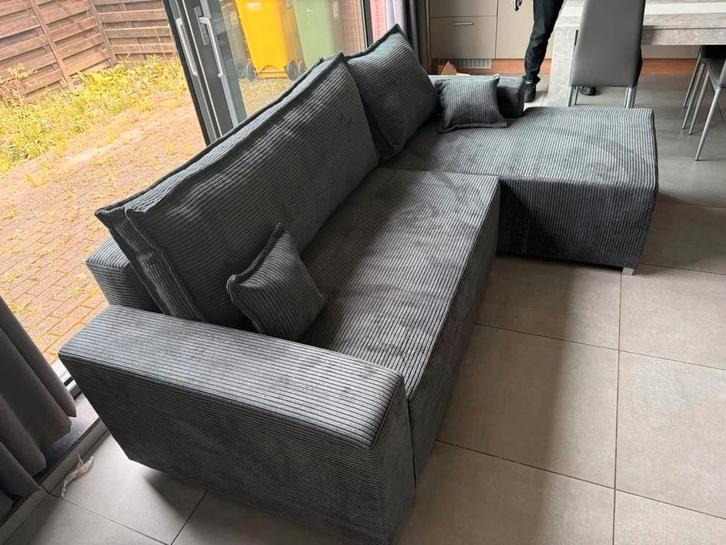 Bank met bedfunctie. Sectionele bank. Slaapbank., Huis en Inrichting, Slaapkamer | Beddengoed, Nieuw, Verzenden