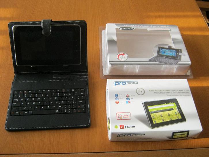 NIEUWE Android tablet met toetsenbord!, Computers en Software, Android Tablets, Nieuw, 7 inch of minder, 16 GB, Ophalen