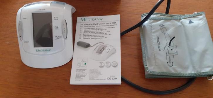 Bloeddrukmeter Medisana, Witgoed en Apparatuur, Wekkers, Zo goed als nieuw, Digitaal, Ophalen