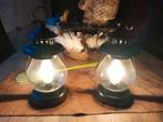 2 lantaarns  met lichtjes, Huis en Inrichting, Lampen | Overige, Ophalen of Verzenden, Zo goed als nieuw