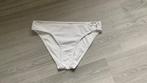 Witte bikini broek van Hunkemöller maat M, Gedragen, Hunkemöller, Bikini, Ophalen of Verzenden