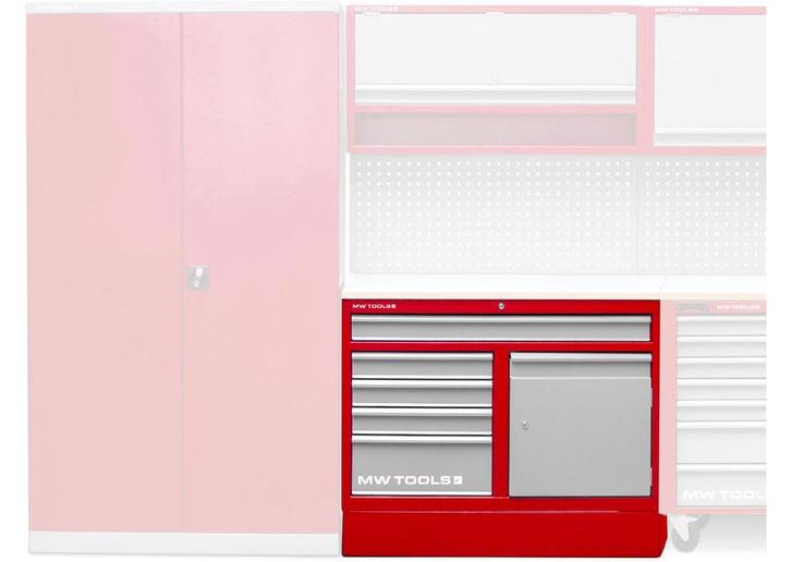 Praco werkbank 5 lades + 1 kast MW Tools / Nieuw, Auto diversen, Autogereedschap, Nieuw, Ophalen