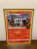 Chandelure 033/192 Pokemon kaart Halloween ultra rare holo, Nieuw, Ophalen of Verzenden, Losse kaart