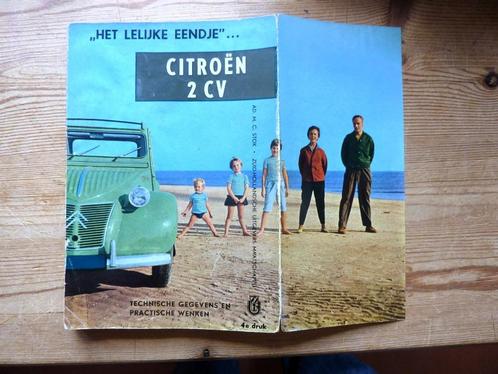 Citroen 2CV "het lelijke eendje" - 1961, Auto diversen, Handleidingen en Instructieboekjes, Ophalen of Verzenden
