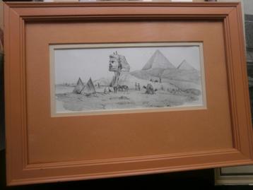 VICTOR ADAM, 1801-1866, Pracht. Litho van EGYPTE