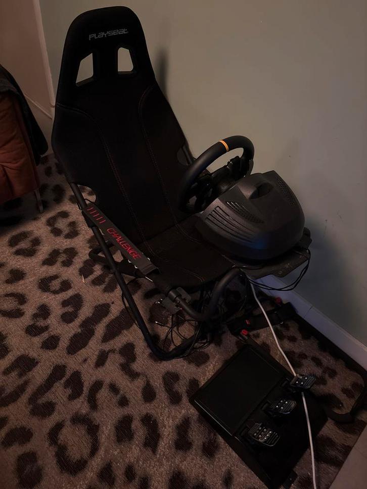 Trustmaster Racestoel - Perfect voor Sim Racen!, Spelcomputers en Games, Spelcomputers | Overige, Gebruikt, Ophalen