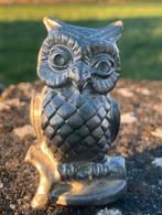 Uilen beeldje - tinnen uil, Verzamelen, Beelden en Beeldjes, Ophalen of Verzenden, Nieuw, Dier