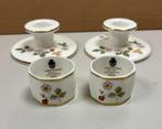 *Wedgwood set van 2 kandelaar en servetring, *, Gebruikt, *, Ophalen of Verzenden