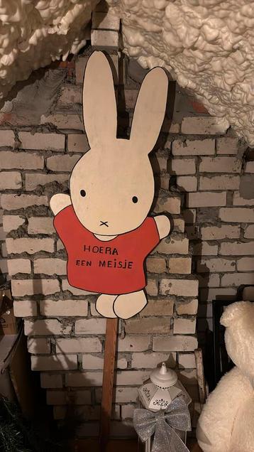 Geboorte bord nijntje beschikbaar voor biedingen