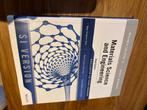Material Science and Engineering, Diverse auteurs, Ophalen of Verzenden, Beta, WO