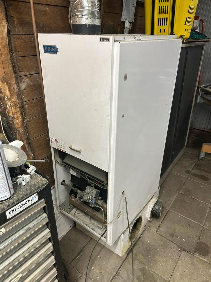 Brink Hetelucht Kachel B-23D, Doe-het-zelf en Verbouw, Geisers en Boilers, Gebruikt, Aardgas, Ouder dan 10 jaar, Ophalen of Verzenden
