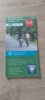 Falk Fietskaart Drenthe-West, Nederland, Falk, Ophalen of Verzenden, Landkaart