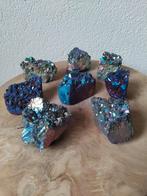 Titanium aura kwarts klusters, Verzamelen, Mineralen en Fossielen, Ophalen of Verzenden, Mineraal