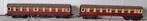 Trix Express twee Britse rijtuigen, Gebruikt, Gelijkstroom of Wisselstroom, Trix, Wagon